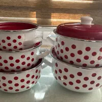 فروش قابلمه لعابی کاملا نو