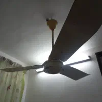 پنکه سقفی قدیمی سیم پیچ مس کاملا سالم