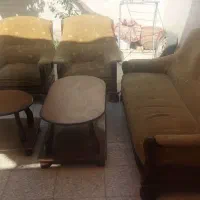 مبل راحتی هفت نفره|مبلمان خانگی و میز عسلی|خمینی‌شهر, |دیوار