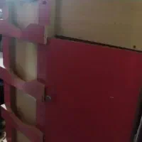 تخت دوطبقه ام دی اف فروش به علت مهاجرت|تخت و سرویس خواب|قدس, شهر‌قدس|دیوار
