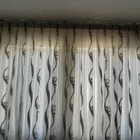 پرده پذیرایی|پرده، رانر، رومیزی|گلبهار, شهر جدید گلبهار|دیوار