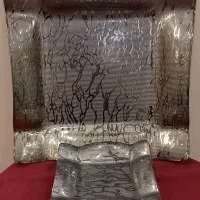 دیس مربع و ۶ عدد پیش دستی