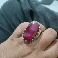 انگشتر یاقوت برمه غول پیکر ۴۷گرم