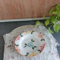 زیر بشقابی کتان نخ ترک