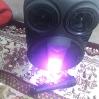 اسپیکر بلوتوثی ۶ اینچ با کارتن میکروفون روشه