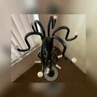 چوب لباسی ایستاده پایه سنگی ۱۲ شاخه|بندرخت و رخت‌آویز|کرمانشاه, |دیوار