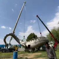 جرثقیل شاهین شهرمیمه مورچخورت علویجه دهق