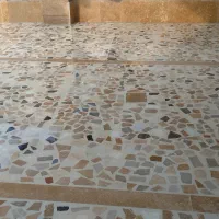 کفسابی،سنگ سابی،نصب لاشه سنگ