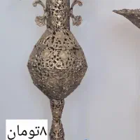 کنار سالنی برنجی رنگ ثابت|کلکسیون اشیاء عتیقه|تهران, شهرک ولیعصر شمالی|دیوار