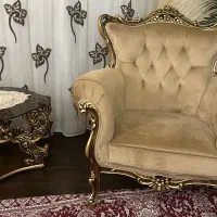 مبل استیل چوب راش