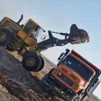 پیمانکاری حیدری مینی بیل ، لودر ، جرثقیل ، بنز تک|خدمات حمل و نقل|بوئین زهرا, |دیوار