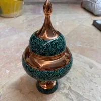 شکلات خوری مسی فیروزه کوبی