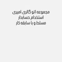 حسابدار خانم با تجربه حسابداری فروشگاهی