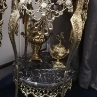 میز تلفن دوطبقه برنزی|صنایع دستی و سایر لوازم تزئینی|تهران, مشیریه|دیوار