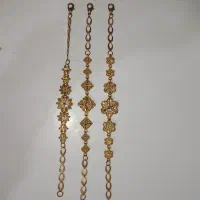 دستبند طرح طلا(بدل رنگ ثابت)