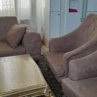 مبل راحتی  پارچه طرح چرم|مبلمان خانگی و میز عسلی|تهران, مسعودیه|دیوار