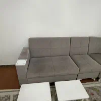 مبل ال وجلو مبلی و عسلی در حد نو|مبلمان خانگی و میز عسلی|سقز, |دیوار