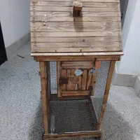 قفس چوبی پرنده