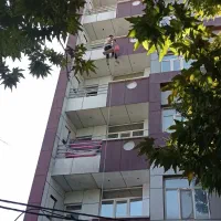 پیچ رولپلاک نما شستشو نصب توری راپل بدون داربست|خدمات پیشه و مهارت|خرمآباد, |دیوار