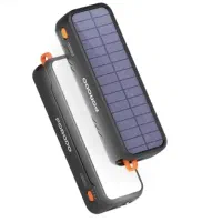 پاوربانک ۲۰۰۰۰ خورشیدی مدل Porodo Solar-Powered