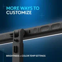 چراغ مطالعه و رومیزی لاجیتک با تنظیم رنگ و شدت نور