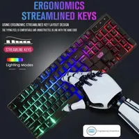 کیبورد گیمینگ RGB مدل orzly