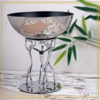 ظروف سرو و پذیرایی طرح ژستو تمام برنج/آدمک