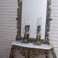 آینه و شمعدون