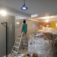 (نقاش و نقاشی ساختمان دنیز درتمام نقاط بهارستان)|خدمات پیشه و مهارت|اسلام‌شهر, شهرک واوان|دیوار