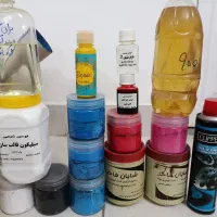 رنگ پودری سیلیکون قالب سازی شاپان قاب طلقی