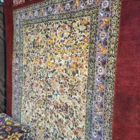 فرش دستبافت طرح عشایری هزارگی لول بافت اعلا