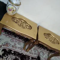 مبل نه نفره ب همراه میزها تمام چوب|مبلمان خانگی و میز عسلی|تهران, زرکش|دیوار