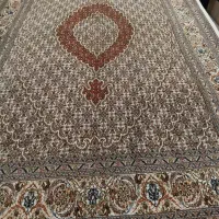 یک جفت فرش دستباف 6متری نقشه ماهی 40رج