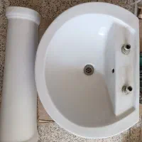 روشویی سفید سالم