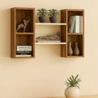 شلف دیواری مینیمال طرح پینترستی