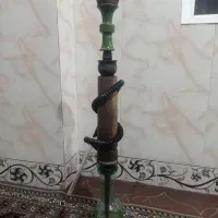 قلیان چوبی سرخ عالی|عمدهفروشی|کلاله, |دیوار