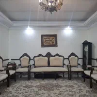 یک دست مبل استیل 9نفره چوب گردو|مبلمان خانگی و میز عسلی|تهران, افسریه شمالی|دیوار