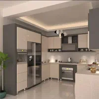 کابینت هایگلاس ام دی اف MDF|خدمات پیشه و مهارت|شیراز, اصلاح‌نژاد|دیوار
