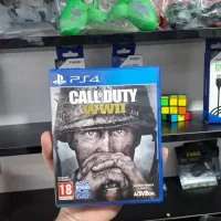 دو عدد دیسک بازی ps4 ps5 /call of duty wwii/rivals