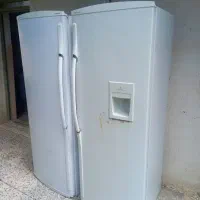 یخچال دوقلوی دسته دوم مناسب باغ و ویلا و مطبخ