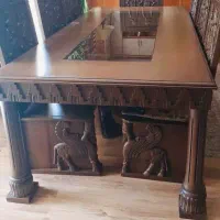 سرویس مبل ۸ نفره نهارخوری و نیم ست پذیرایی ۵ نفره