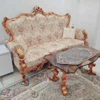 مبلمان سلطنتی ۹ نفره|مبلمان خانگی و میز عسلی|سهند, |دیوار