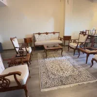 مبل و میز نهار خوری کاملا نو