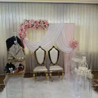 جایگاه عروس ودامادباگل های خارجی