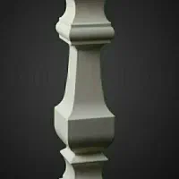 قالب نرده صراحی Abs جهت نما ساختمان