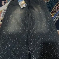 شلوار شافل بگ تمام نگین