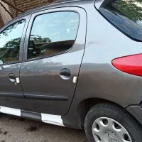 206 خاکستری تیپ دو|خودرو سواری و وانت|گرگان, |دیوار