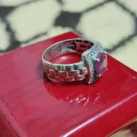 انگشتر نقره خارجی