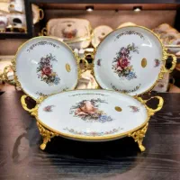 پخش چینی لمونژ دور برنزی مهسان