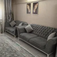 مبلمان اسپرت 9نفره در حد نو چوب راش درجه یک|مبلمان خانگی و میز عسلی|تهران, قصر فیروزه ۱|دیوار